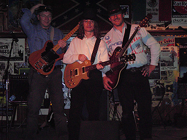 Band im Rattlesnake Saloon